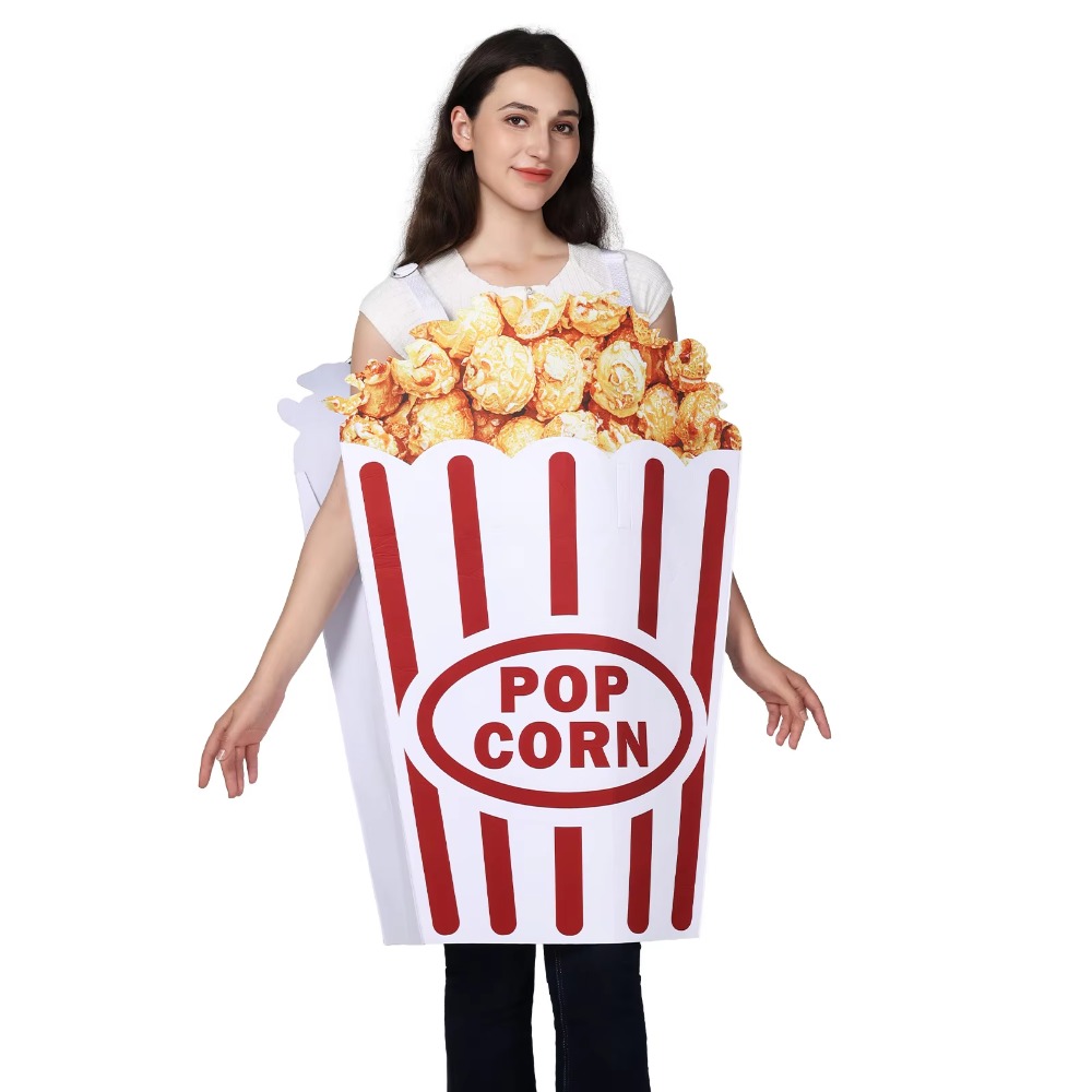 Popcorn - Fantasia de Cosplay de Pipoca de